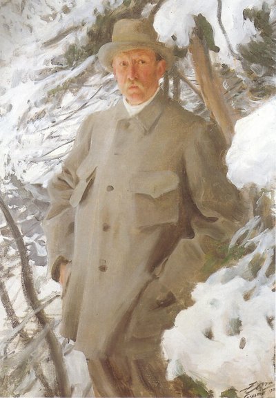 Bruno Liljefors by Anders Leonard Zorn